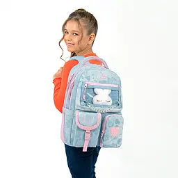 Рюкзак для старшої школи Kite Education teens 2587M Classy&Sassy Блакитний (K26-2587M-3) - мініатюра 20