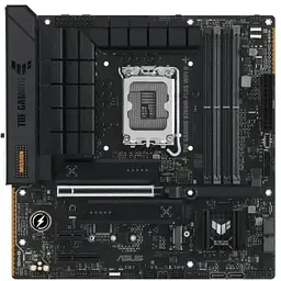 Материнська плата LGA1700, Asus TUF GAMING B760-PLUS WIFI II, B760, 4xDDR5, Int.Video(CPU), 4xSATA3, 3xM.2, 1xPCI-E 5.0 x16, 1xPCI-E 4. 7.1, Realtek 2.5Gb, WiFi 6E, Bluetooth 5.3, 6xUSB3.2/7xUSB2.0, HDMI/DP, MicroATX