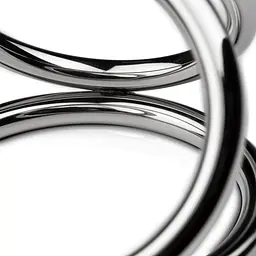 Потрійне ерекційне кільце Sinner Gear Unbendable Triad Chamber Metal Cock and Ball Ring Large - мініатюра 2