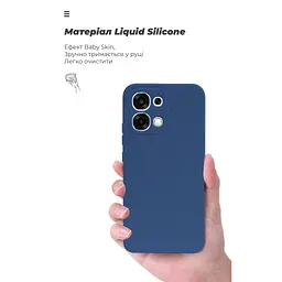 Чохол до мобільного телефона Armorstandart ICON OPPO A6 Pro 4G Camera cover Dark Blue (ARM89233) - мініатюра 7