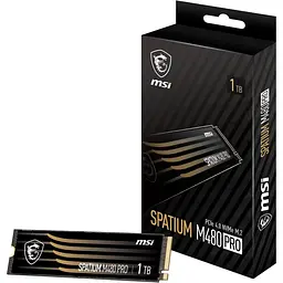SSD накопичувач MSI Spatium M480 Pro 1TB (S78-440L1G0-P83) [130874] - мініатюра 6