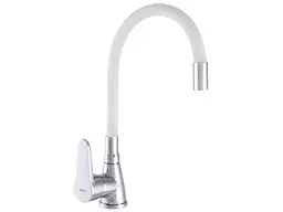 Змішувач ZERIX на мийку білий SOP7 146 REFLECTOR WHITE