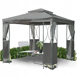 Павільйон садовий GardenLine ALTANA Grey - мініатюра 5