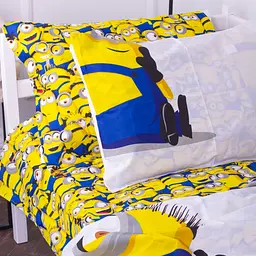 Комплект постільної білизни MirSon Kids Time 17-0506 Minions, дитячий - мініатюра 7