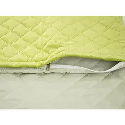 Чохол на подушку Руно 50х70 см велюровий оливковий (382.55_Olive Green ромб) - мініатюра 4