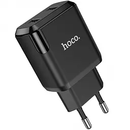Зарядний пристрій 220В 2 USB з кабелем Hoco N7 Speedy - мініатюра 4