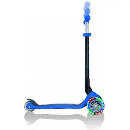 Самокат Globber Go up foldable plus, колеса з підсвічуванням, синій (643-100) - мініатюра 2