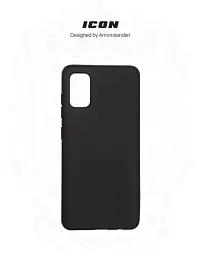 Чохол ArmorStandart ICON для Samsung A41 (A415) Black - мініатюра 3