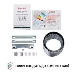 Витяжка купольна Perfelli K 6210 WH 700 LED - мініатюра 10