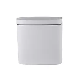 Відро для сміття сенсорне овальне Mixxus Flat-TC0109 9 л white MI7074, Білий матовий - мініатюра 7