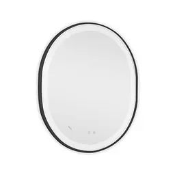 Дзеркало Qtap Gemini 800x700 з LED-підсвічуванням Touch, з антизапотіванням, з димером температури кольору (3000-6500K) Reverse QT2578R8072B - мініатюра 7