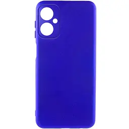 Чохол Silicone Cover Ummi Lakshmi Full Camera (AA) для Motorola Moto G14 Синій / Iris
