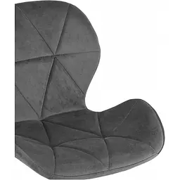Офісне крісло GT Racer B-30 Velvet Dark Gray [123074] - мініатюра 6