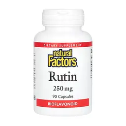 Витаминно-минеральный комплекс Natural Factors Рутин, 250 мг, Rutin, 90 капсул (NFS-01391)