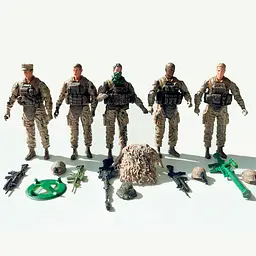 Ігровий набір солдатів Elite Force Розвідка, 5 фігурок (101854) - мініатюра 4