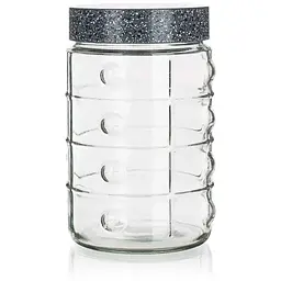 Скляна банка для сипучих продуктів GRANITE 1350ml