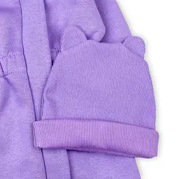 Демісезонний комбінезон з капюшоном та шапкою Violet зріст 98 см (3 роки) Malena Фіолетовий - мініатюра 5