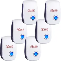 Ультразвуковий відлякувач шкідників Pest Repeller Ultrasonic Pest Repeller, 6 шт