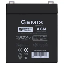 Батарея до ДБЖ Gemix GB 12В 4.5 Ач (GB12045)