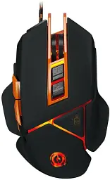 Миша Canyon GM-6 'Hazard', чорний, USB, оптична, 800 - 6400 dpi, LED-підсвічування, 9 програмованих кнопок, вбудований модуль