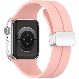 Ремінець DK CDK для Apple Watch 40mm (Series 4 / 5 / 6 / SE1 / SE2) Silicone Sport Magnetic (017247) (pink / - мініатюра 2