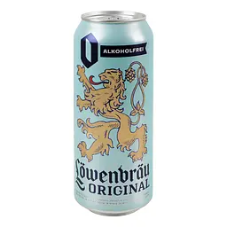 Пиво безалкогольне Lowenbrau Original світле 0.5% 0.5 л з/б - мініатюра 4