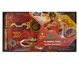 Дзиґа Auldey VI Flaming Pack Палаючий Бойовий Ведмідь Blazing War Bear Infinity Nado det0018437 - мініатюра 2