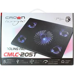 Підставка для ноутбука Crown CMLC-205T Black [118434] - мініатюра 7