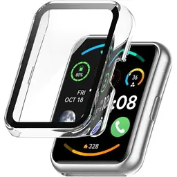 Чохол-накладка DK Пластик Gloss Скло Full Cover для Huawei Watch Fit 2 (clear)