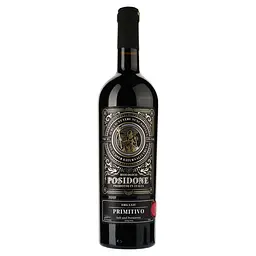 Вино Posidone Primitivo червоне сухе 0.75 л