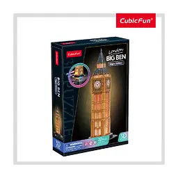 Пазл Cubic Fun Тривимірний пазл Night edition Біг Бен із LED-підсвічуванням (L537h) - мініатюра 6
