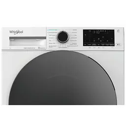 Whirlpool Пральна машина Whirlpool фронтальна, 7кг, 1200, A, 49.6см, дисплей, пара, інвертор, люк чорний, білий - мініатюра 5