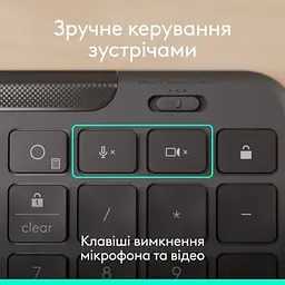 Клавіатура Logitech Signature Slim K620 for Business USB-C UA Graphite (920-013333) - мініатюра 5