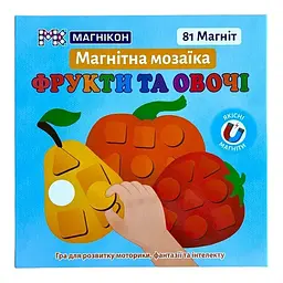 Магнітні пазли Магікон Фрукти та Овочі ( MK-М-02) 