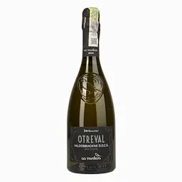 Вино ігристе La Tordera Prosecco Rive Di Guía Valdobbiadene Superiore DOCG Otreval Extra Brut - Zero Zuccheri біле екстра брют 12% 0.75 л (1031)
