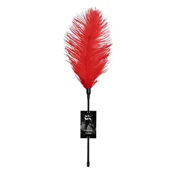 Лоскіт зі страусиним пером Art of Sex - Feather Tickler, колір Червоний - мініатюра 2
