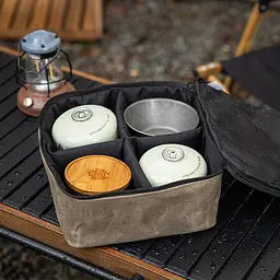 Сумка для зберігання портативна 5.4 л Naturehike NH20PJ128, коричнева - мініатюра 7