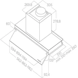 Витяжка Elica BOX IN NO DRIP IX/A/60 - мініатюра 7
