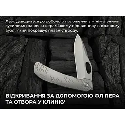 Ніж складаний Weknife Inmate WE23096B-1 - мініатюра 20