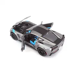 Ігрова автомодель Maisto Corvette Grand Sport 2017, сірий металік, 1:24 (31516 met. grey) - мініатюра 4