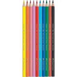 Олівці кольорові Faber-Castell Замок та лицарі,12 кольорів (120112) (5514) - мініатюра 3