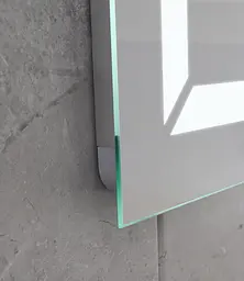 Дзеркало Mixxus Light MR01-70x50 (годинник, LED-підсвічування, антизапотівання) MI6000 - мініатюра 9