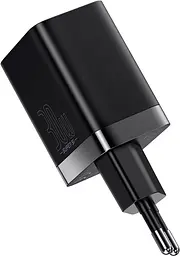 Зарядний пристрій Baseus Super Si Pro Quick Charger C+U 30W EU black (CCSUPP-E01)