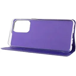 Шкіряний чохол-книжка GETMAN Elegant (PU) для TECNO Camon 19 Фіолетовий - мініатюра 5