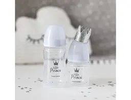 Дитяча пляшечка антиколікова для годування новонароджених 120 мл EasyStart Royal Baby Canpol babies рожевий - мініатюра 4
