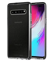 Чохол протиударний з антимікробним покриттям Tech21 Evo Check для Samsung Galaxy S10 5G SM-G977 (6.7") Smoke Black