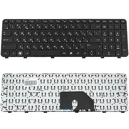 Клавіатура для ноутбука HP (Pavilion: dv6-6000 dv6-6b dv6-6c) rus чорний з фреймом