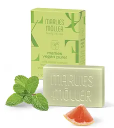 Твердий веганський шампунь з мелісою Marlies Moller 100г
