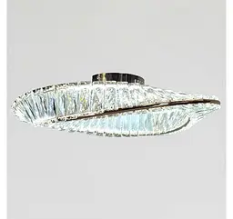 Золота стельова кришталева LED-люстра Artlight 562/500GD зі спіральним кільцем, 58 Вт, від 10-18 м² - мініатюра 5