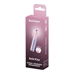 Вакуумний стимулятор Satisfyer Bold Kiss Violet, магнітна технологія 3D Air Pulse Satisfyer IG078533; SX2165 100857 - мініатюра 3